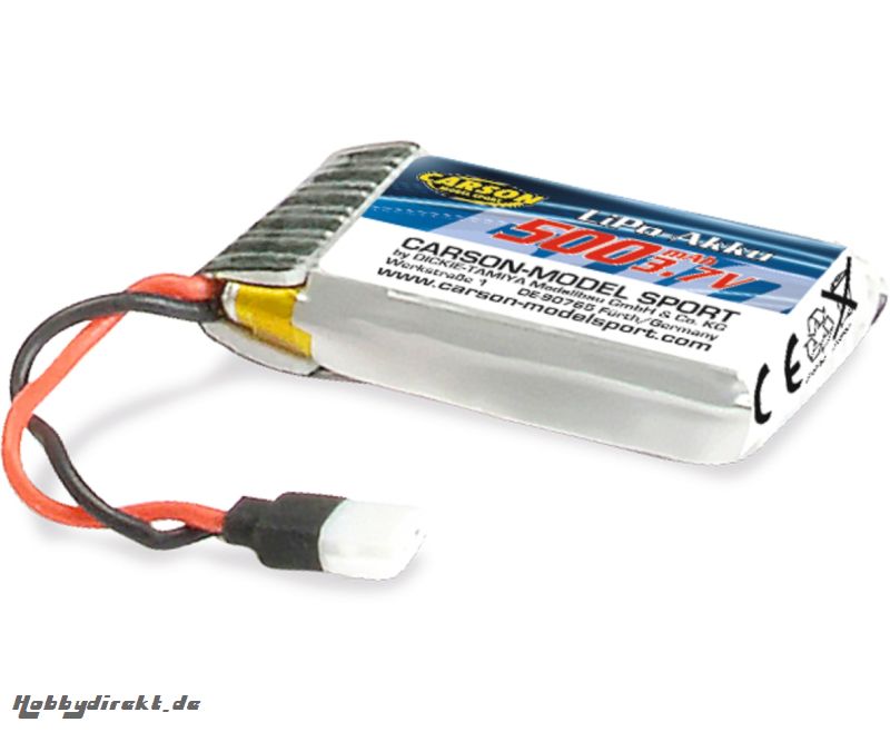 LiPo-Akku X4 Quadcopt.360FPV 3,7V/500mAh Carson 608162 500608162