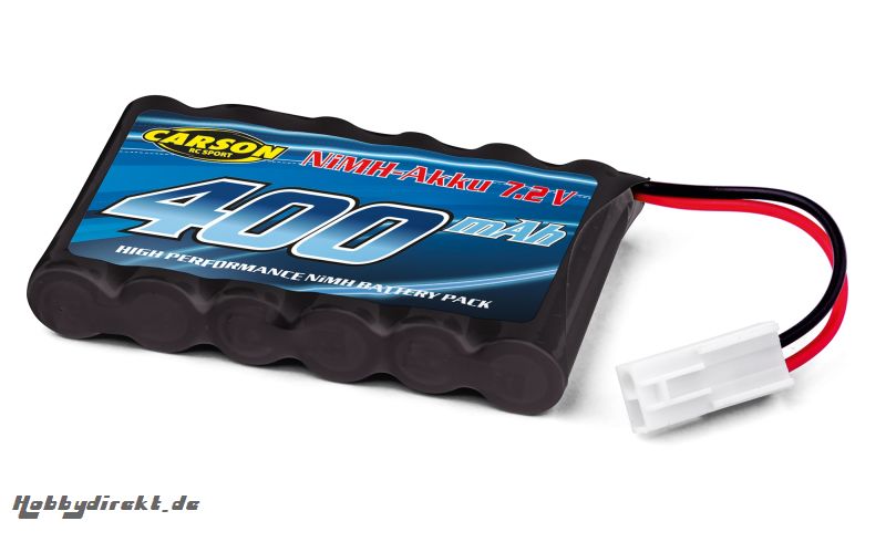 Batterie 7,2V/400mAh, NIMH Mini Tamiya Carson 608195 500608195