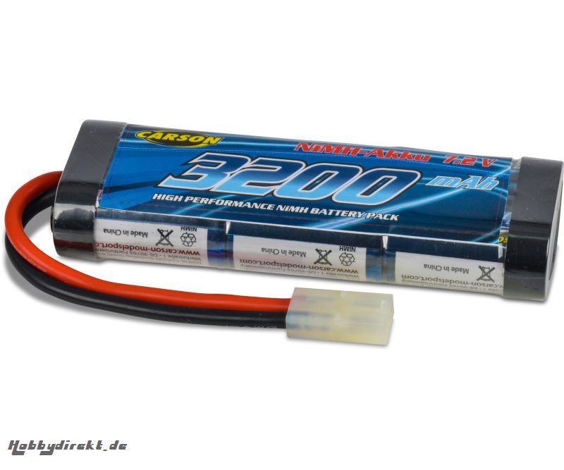 Akku Racing Pack 7,2V/3200mAh NiMH Carson 608213 500608213