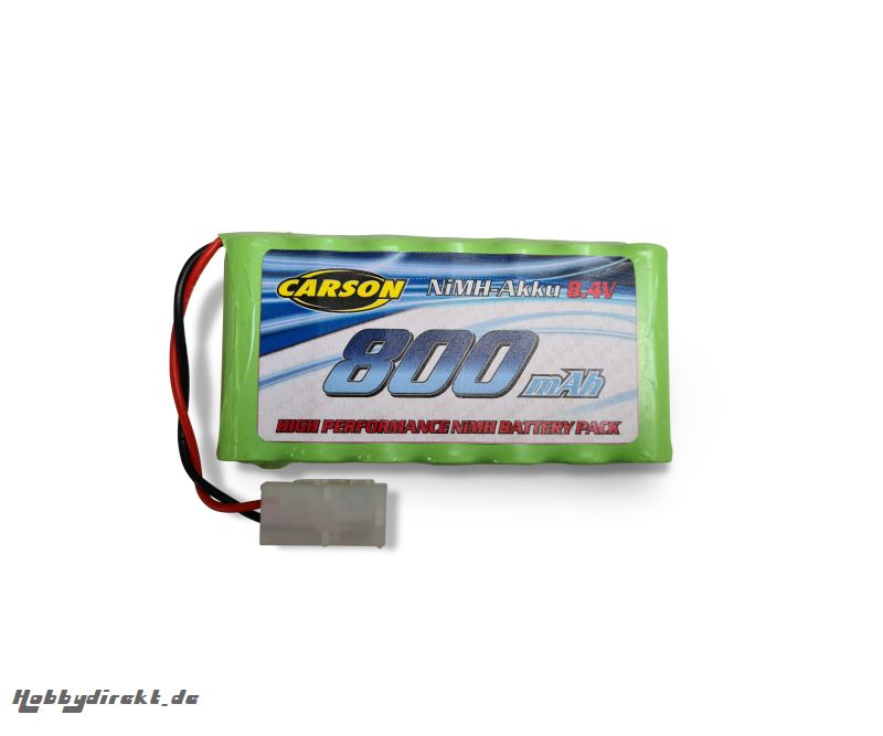 8,4V/800mAh NiMh Akku : 500404240/41 Carson 608264 500608264