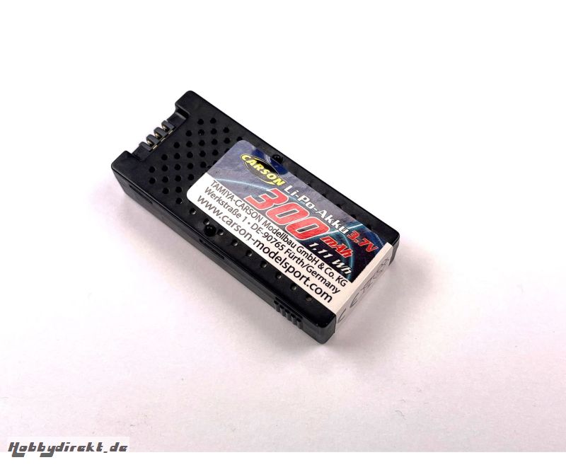 3,7V/300mAh LIPO Single Blade 320 Carson 608265 500608265