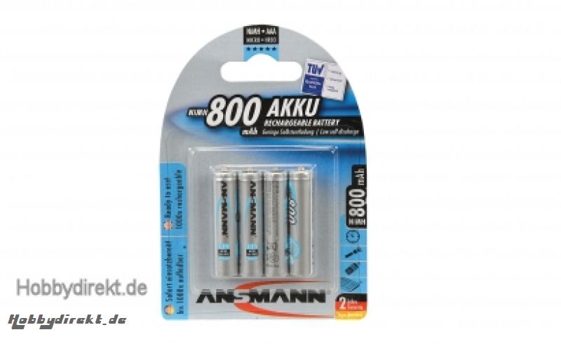 Akku Set Micro/AAA 1,2V/1100mAh (4) Carson 609040 500609040