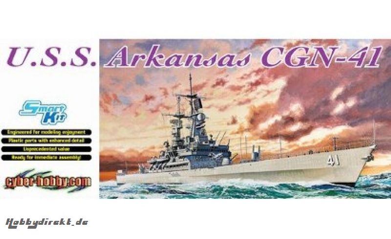 1:700 U.S.S. Arkansas CGN-41 Carson 727124 500727124