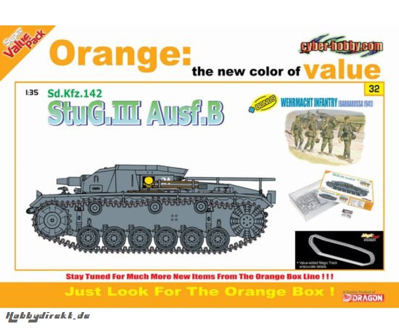 1:35 StuG.III Ausf.B+Wehrmacht Infantry Carson 729132 500729132