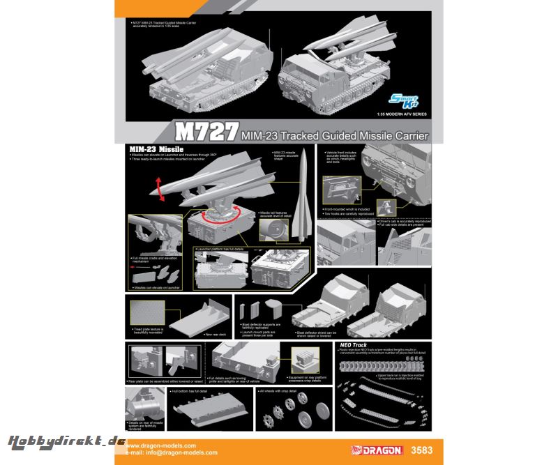 1:35 M727 MIM-23 Tracked Guided MissileC Carson 773583 500773583
