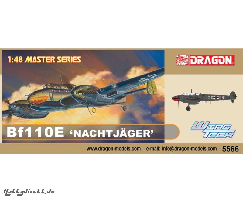 1:48 Bf110E Nachtjager Carson 775566 500775566