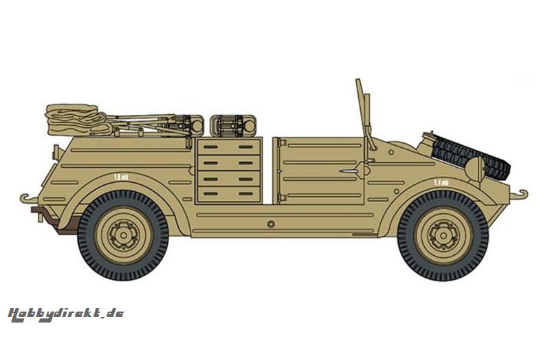 1:35 Kübelwagen Workshop w/DAK Troops Carson 776338 500776338