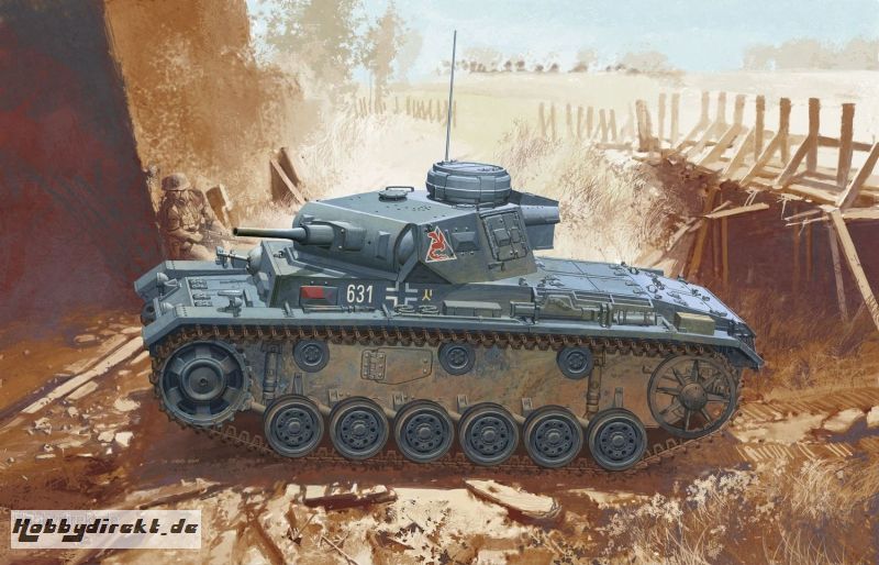 1:35 Pz. Kpfw.III Ausf. J Initial Prod. Carson 776463 500776463