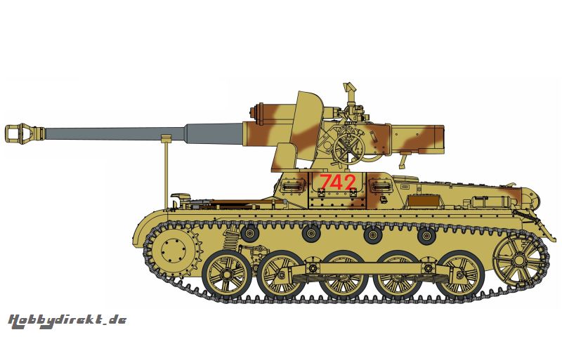 1:35 Panzerjäger IB mit StuK 40 L/48 Carson 776781 500776781