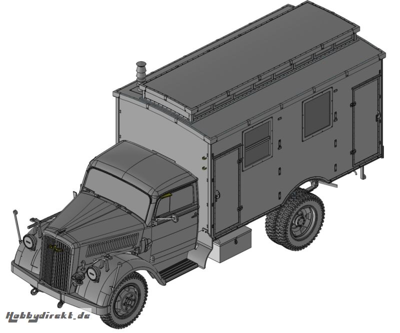 1:35 German Ambulance Truck Carson 776790 500776790