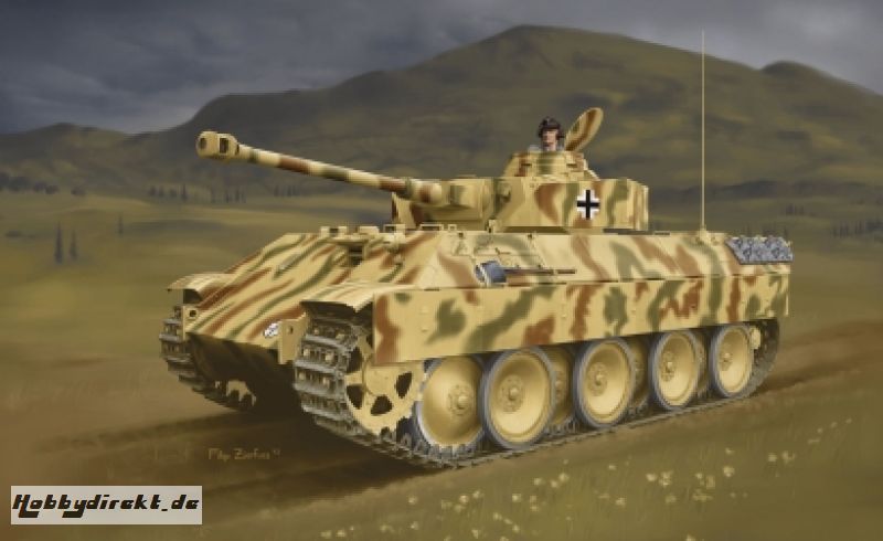 1:35 Bergepanther m.Pz.Kpfw.IV Turm Carson 776835 500776835