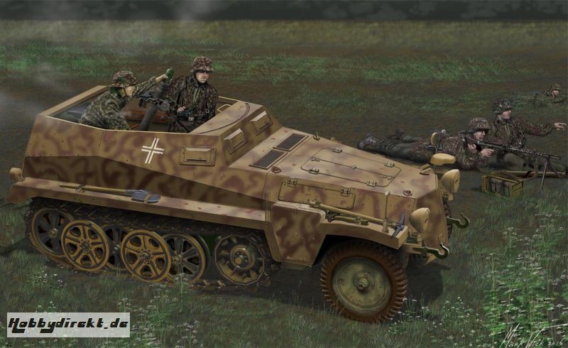 1:35 Sd.Kfz.250/7 Atle 8cm MortarCarrier Carson 776858 500776858