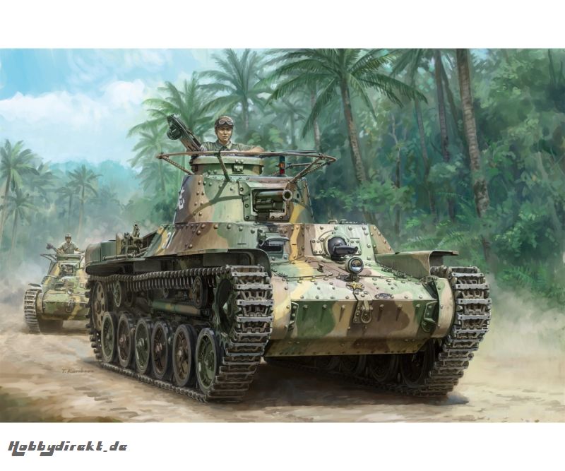 1:35 IJA Type 97 Medium Tank Chi-Ha Carson 776870 500776870