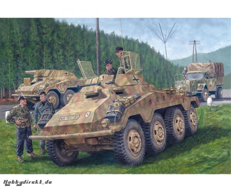 1:35 Sd.Kfz.234/1 schwerer PzSpähWg(2cm) Carson 776879 500776879