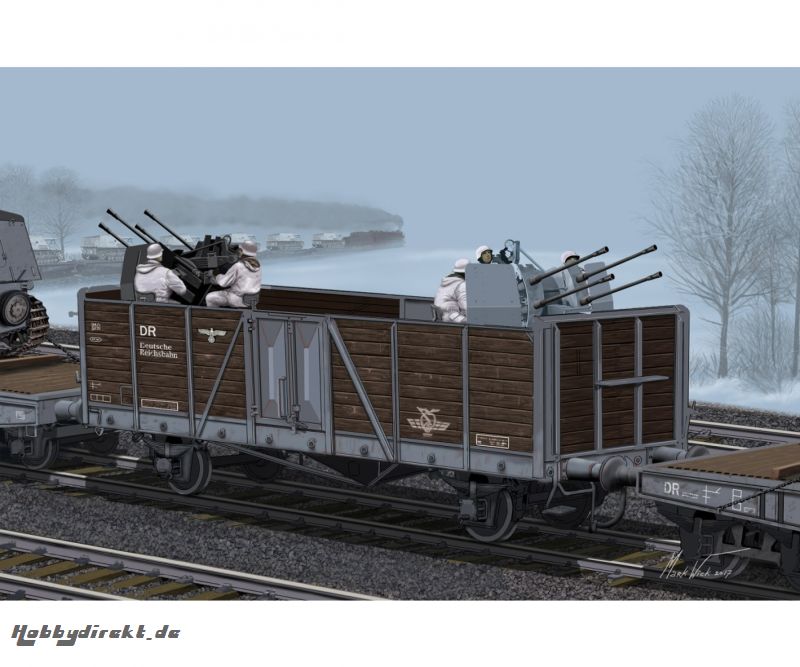 1:35 Germ.Railway Gondola Typ Ommr w/2cm Carson 776912 500776912