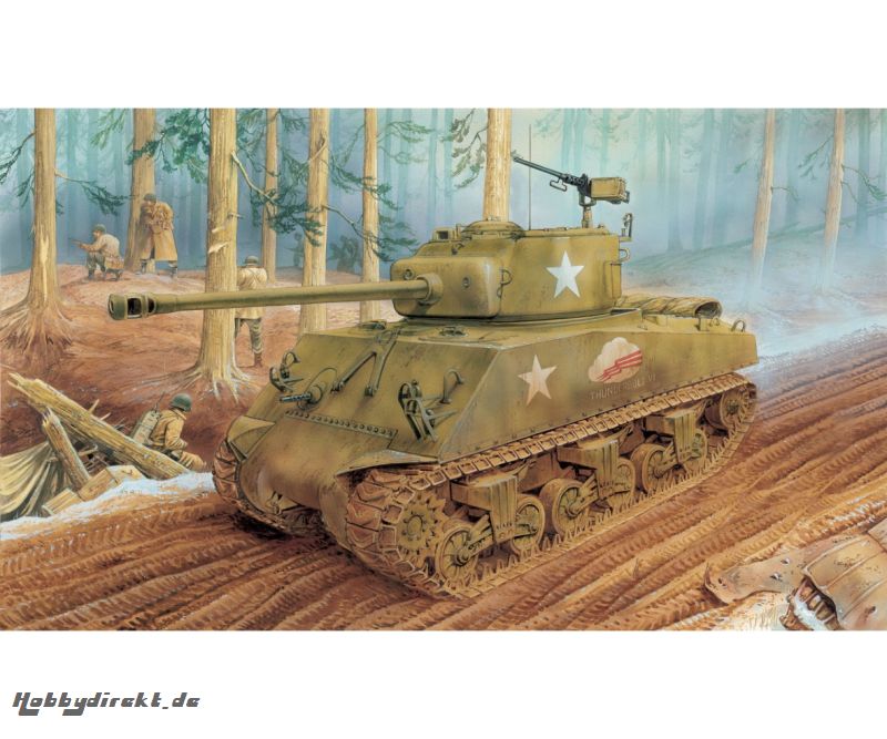 1:72 M4A3(76)W VVSS Sherman Carson 777567 500777567