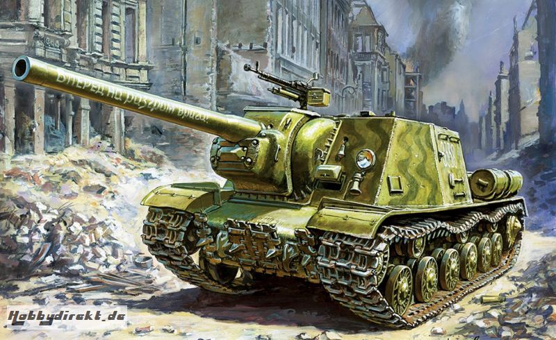 1:72 ISU-122 Sov.Self Propelled Gun WWII Carson 785054 500785054