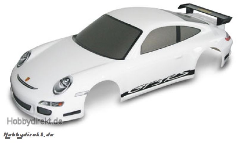 1:10 Kar.Satz Porsche 911 GT3 weiß+Dekor Carson 800059 500800059