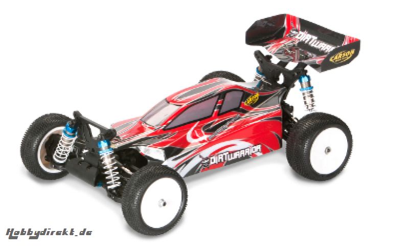 1:10 Karosserie Dirt Warrior mit Spoiler Carson 800071 500800071