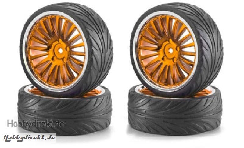 1:10 BigWheel-Set 01 20Spei ora/chro (4) Carson 900083 500900083