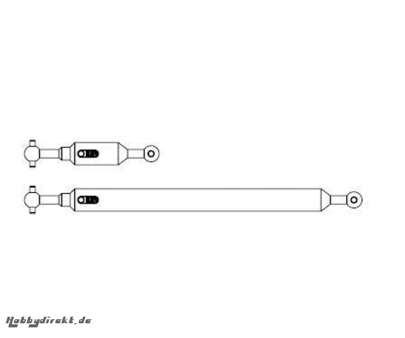 1:14 Antriebswellen-Set (2) Kipp. Ausgl. Carson 907637 500907637