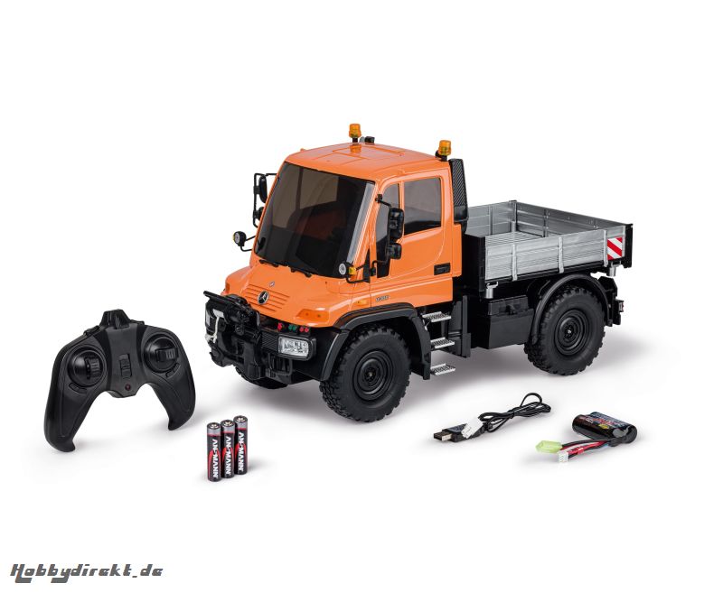 1:12 MB Unimog U300 2.4G 100% RTR orange Carson 907720 500907720