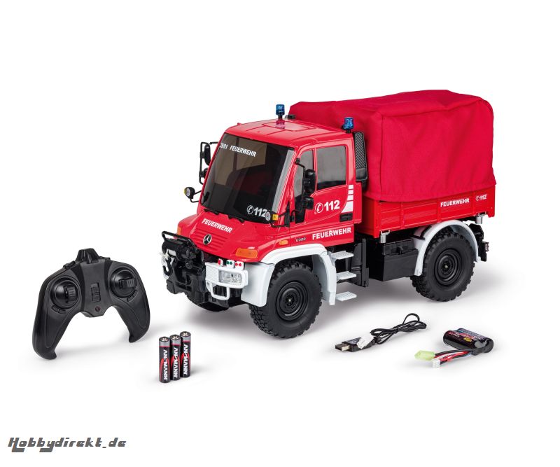 1:12 MB Unimog U300 Feuerw. 2.4G 100%RTR Carson 907721 500907721