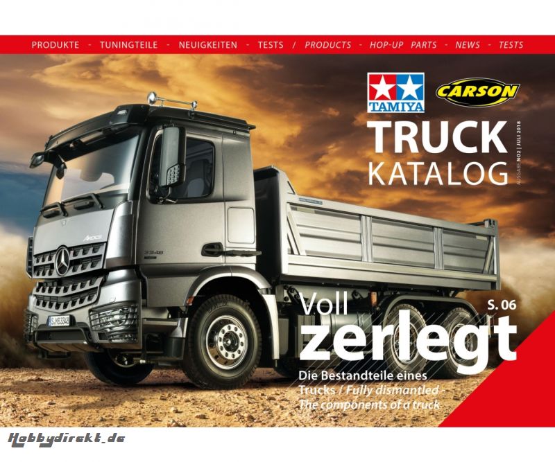 Truck-Katalog 2018 TAMIYA/CARS. DE/EN Carson 990145 500990145