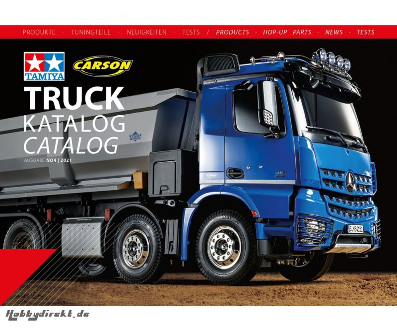 Truck-Katalog Vol.4 TAMIYA/CARS. DE/EN Carson 990147 500990147