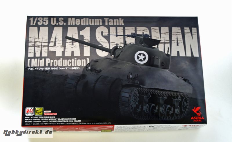 1:35 US SHERMAN M4A1 (Mid Production) Carson 1035010 501035010