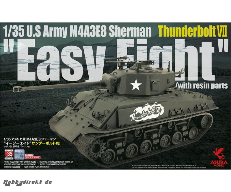 1:35 M4A3E8 Sherman Easy8 Thunderb. VII Carson 1035040 501035040