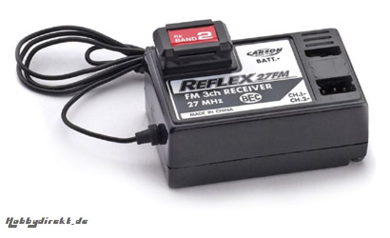 Reflex Empfänger 3Kan.27MHz Carson 501509