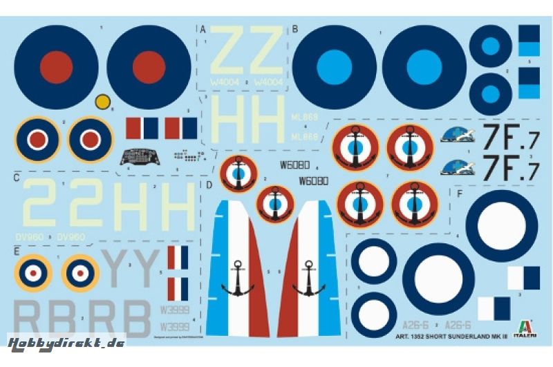 1:72 Sunderland Mk.III Carson 1352 510001352