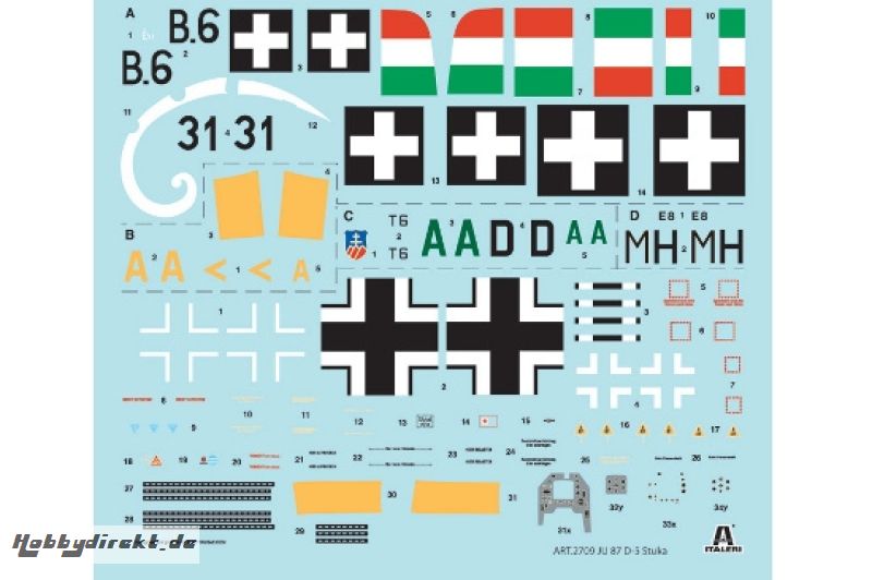 1:48 JU87 D-5 STUKA Carson 2709 510002709