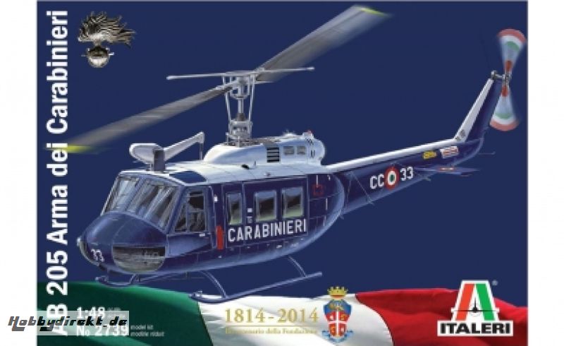 1:48 AB 205 Arma Dei Carabinieri Carson 2739 510002739