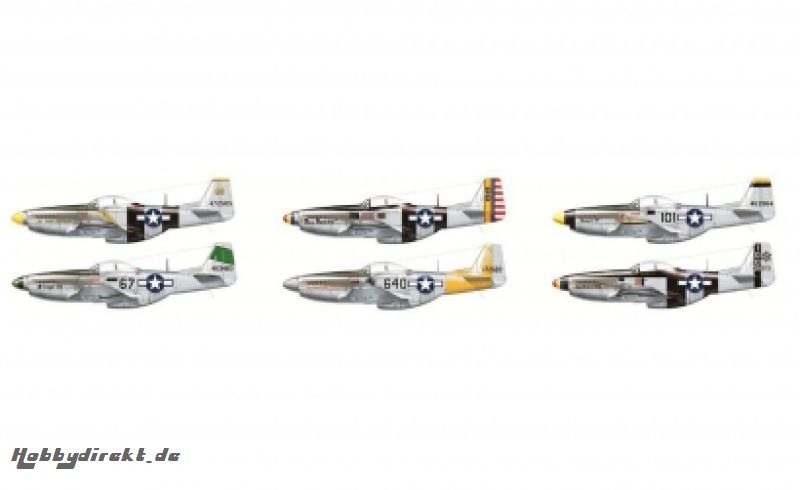 1:48 Mustang P51 D/K Pacific Aces Carson 2743 510002743