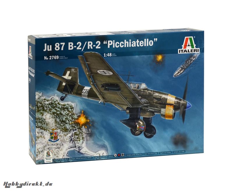 1:48 Ju 87 B-2/R-2 Stuka Picchiatello Carson 2769 510002769