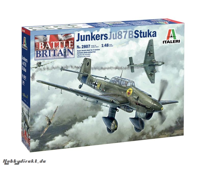 1:48 Junkers JU-87B Stuka Bat.o.Brit. Carson 2807 510002807