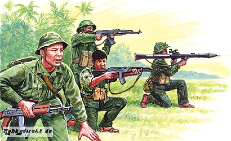 1:72 Vietnamkrieg - Vietn.Armee/Vietcong Carson 6079 510006079