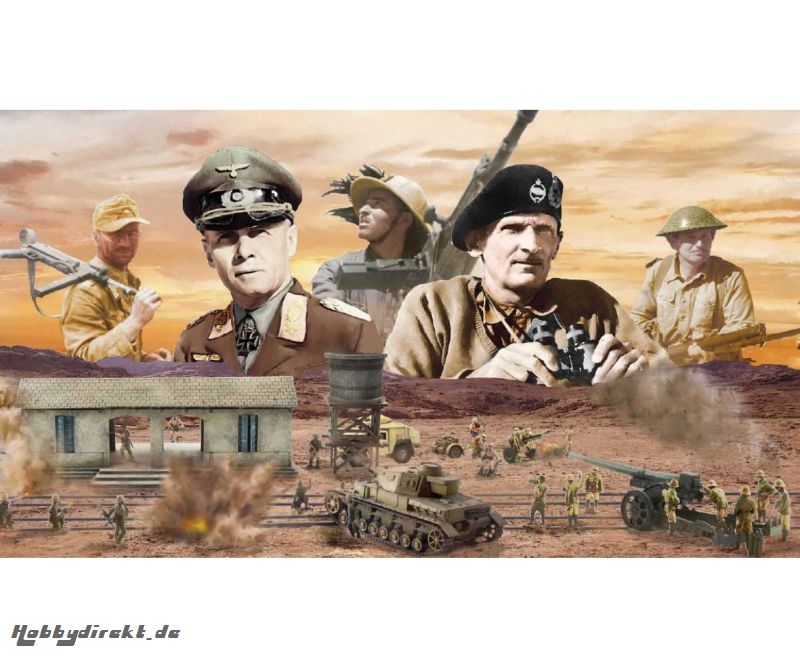 1:72 WWII: El Alamein Battle Railway St. Carson 6181 510006181