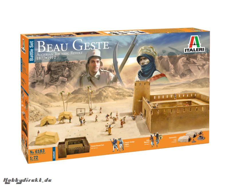 1:72 Beau Geste: Algerian Tuareg revolt Carson 6183 510006183