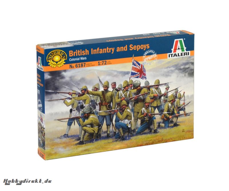 1:72 British Infantry and Sepoys Carson 6187 510006187