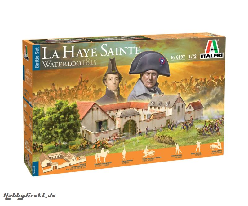 1:72 Battle-Set Waterloo La Haye Sainte Carson 6197 510006197