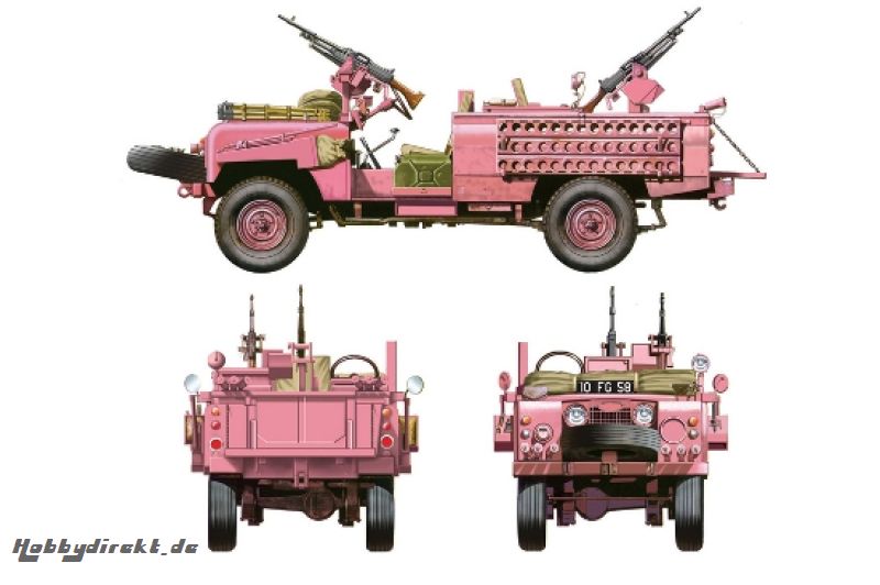 1:35 S.A.S. Aufklär.Fahrz.PINK PANTHER Carson 6501 510006501