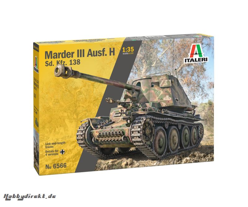 1:35 Dt. Sd.Kfz.138 Marder III Ausf. H Carson 6566 510006566