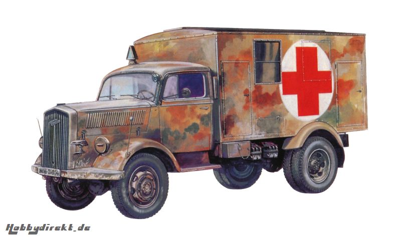 1:72 Sd.Kfz.305 Rettungswagen Carson 7055 510007055