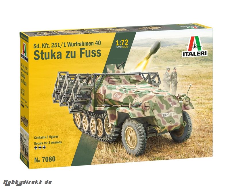 1:72 Sd.Kfz. 251/1 Stuka Zu Fuss Carson 7080 510007080