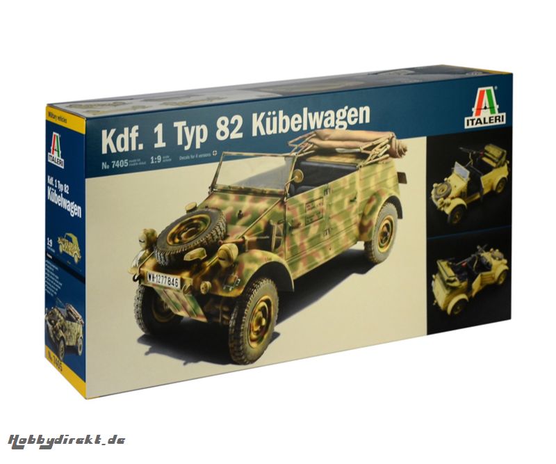 1:9 KDF. 1 Typ 82 Kübelwagen Carson 7405 510007405