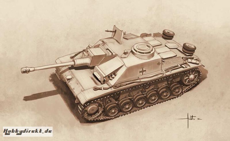 1:72 Sd.Kfz 142/1 Sturmgesch.III Carson 7522 510007522