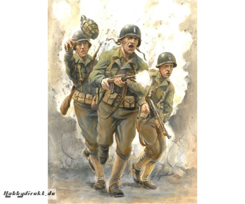 1:56 WWII U.S. Infanterie Carson 15603 510015603